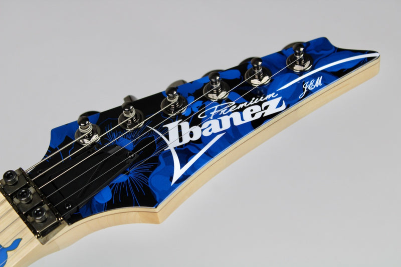 Ibanez Steve Vai Signature JEM77 - Blue Floral Pattern 2024 w/Gig Bag (JEM77PBFP)