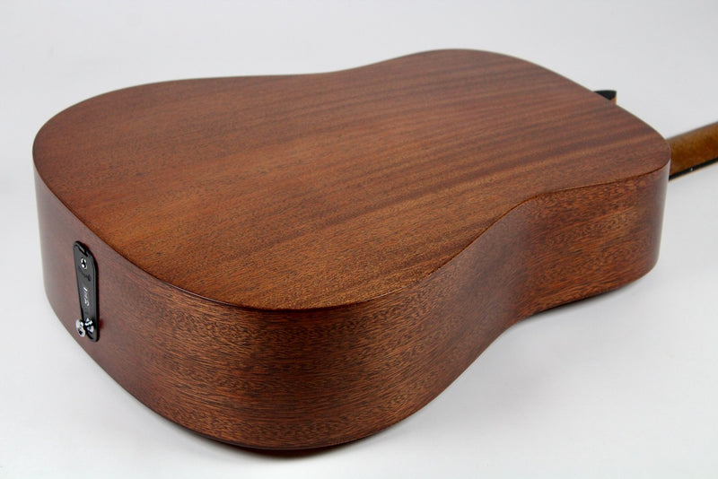 Martin D-10E Road Series Acoustic-electric Guitar - Natural Sapele w/Gig Bag (D10E01)