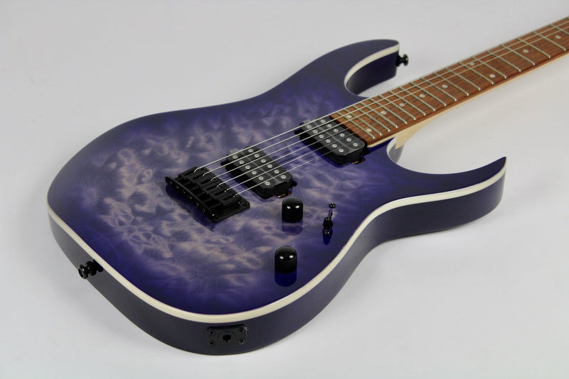 Ibanez RG421QM - Cerulean Blue Burst (RG421QMCBB)