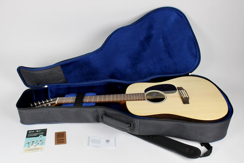 Martin D-X2E 12-string Acoustic-electric Guitar - Brazilian Rosewood Pattern w/Gig Bag (DX2EBRAZ12)