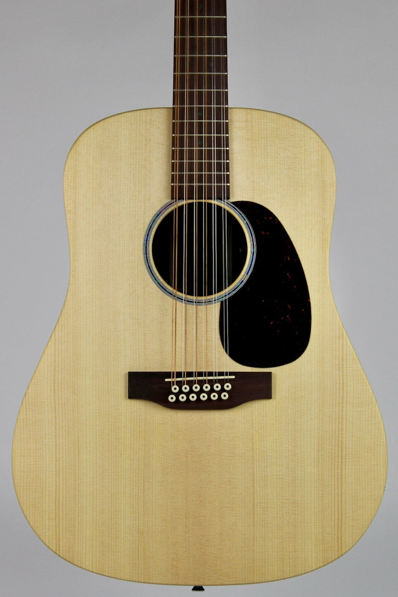 Martin D-X2E 12-string Acoustic-electric Guitar - Brazilian Rosewood Pattern w/Gig Bag (DX2EBRAZ12)