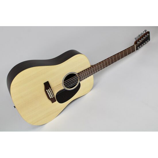 Martin D-X2E 12-string Acoustic-electric Guitar - Brazilian Rosewood Pattern w/Gig Bag (DX2EBRAZ12)