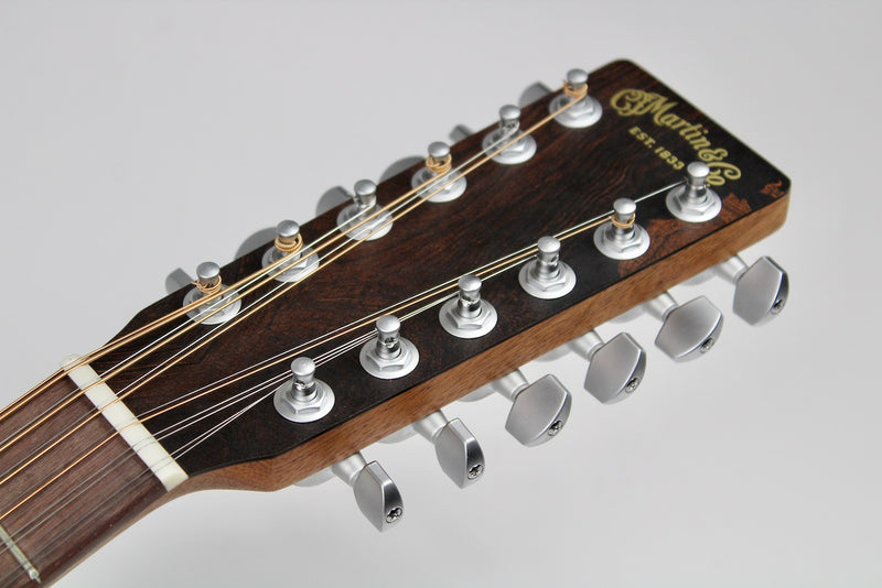 Martin D-X2E 12-string Acoustic-electric Guitar - Brazilian Rosewood Pattern w/Gig Bag (DX2EBRAZ12)