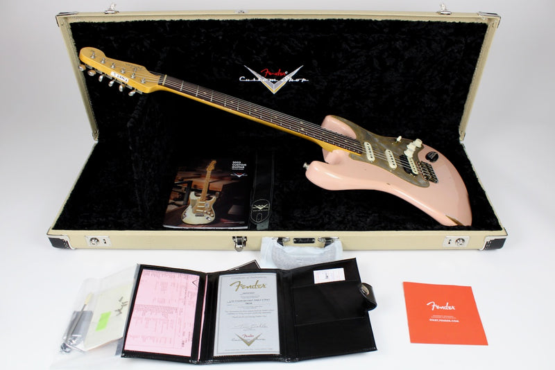 Fender Limited Edition Tyler Bryant ''Pinky'' Stratocaster Relic Rosewood Fingerboard - Aged Shell Pink w/OHSC (9236022491)