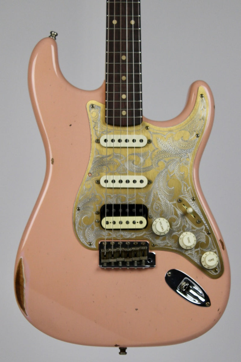 Fender Limited Edition Tyler Bryant ''Pinky'' Stratocaster Relic Rosewood Fingerboard - Aged Shell Pink w/OHSC (9236022491)