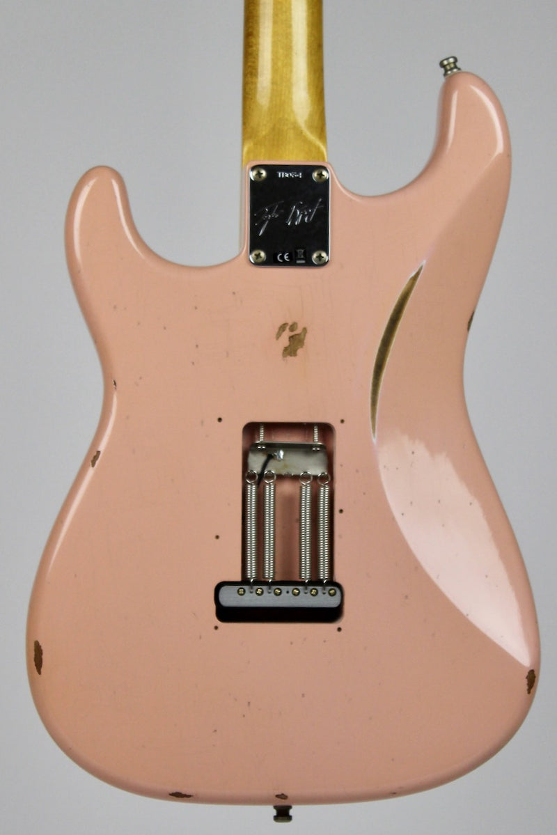 Fender Limited Edition Tyler Bryant ''Pinky'' Stratocaster Relic Rosewood Fingerboard - Aged Shell Pink w/OHSC (9236022491)