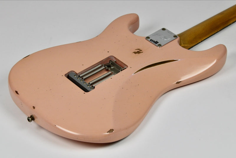 Fender Limited Edition Tyler Bryant ''Pinky'' Stratocaster Relic Rosewood Fingerboard - Aged Shell Pink w/OHSC (9236022491)