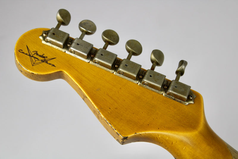 Fender Custom Shop '61 Super Heavy Relic Stratocaster - Aged Surf Green Over 3-tone Sunburst w/OHSC (9231016779)