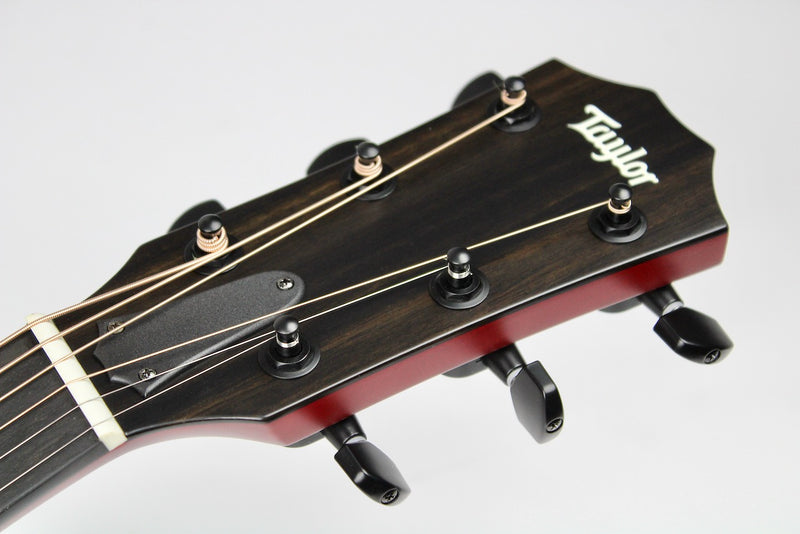 Taylor 224ce Special Edition - Transparent Red w/AeroCase