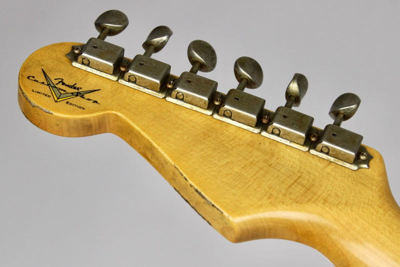Fender Custom Shop Limited Edition 70th Anniversary 1954 Stratocaster Super Heavy Relic Wide-Fade 2-color Sunburst w/OHSC (9236091145)