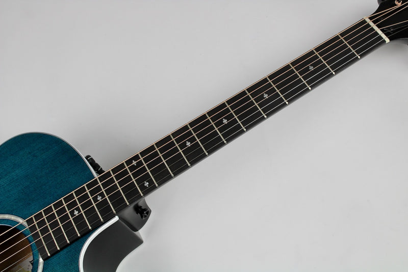 Taylor 214ce Special Edition - Transparent Blue w/AeroCase