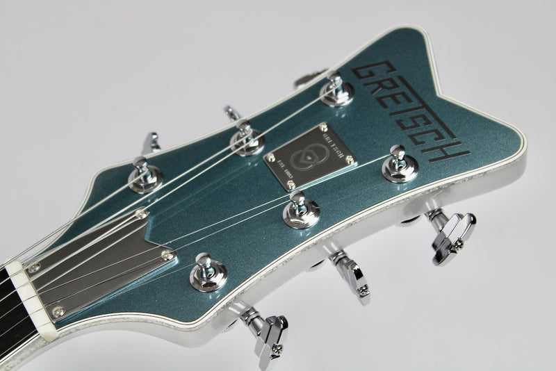 Gretsch G6134T-140 LTD 140th Double Platinum Penguin with String-Thru Bigsby Ebony Fingerboard - Two-Tone Stone Platinum/Pure Platinum w/OHSC (2400514874)