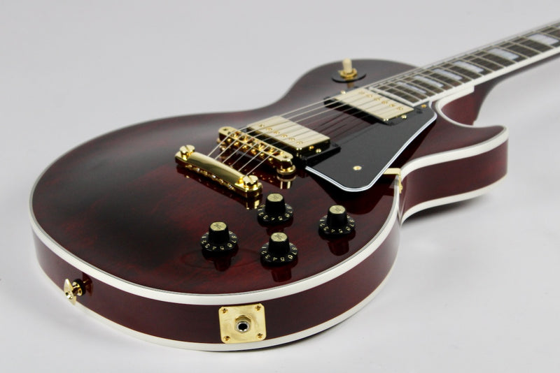 Gibson Les Paul Custom 70's - Wine Red w/OHSC (LPCU700WRGH)