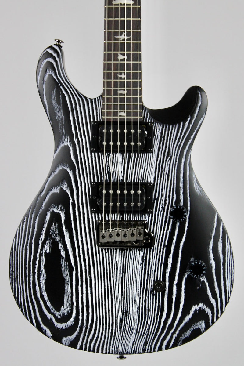 PRS SE Swamp Ash CE 24 Sandblasted Limited Edition - White w/Gig Bag (114261:4S)