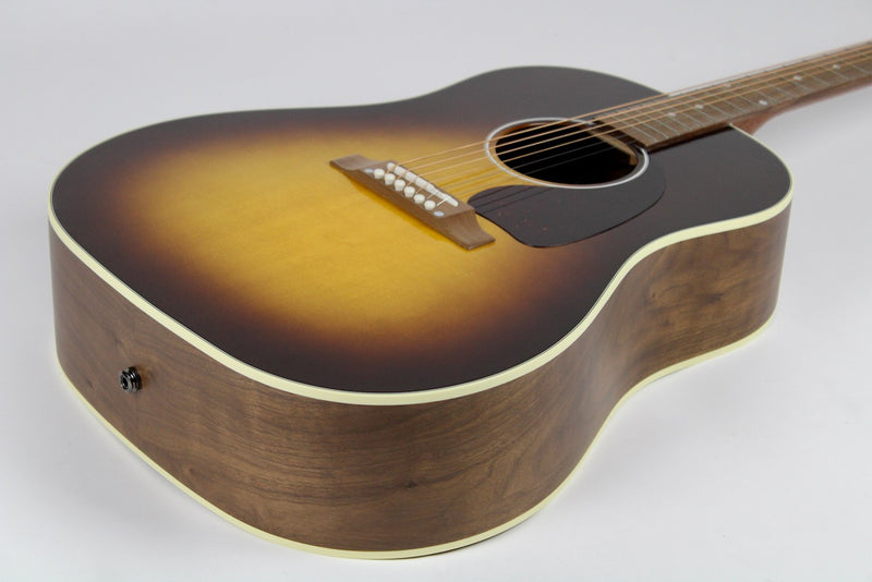 Gibson J-45 Studio Walnut - Walnut Burst w/OHSC (MCRS4SWSWBG)