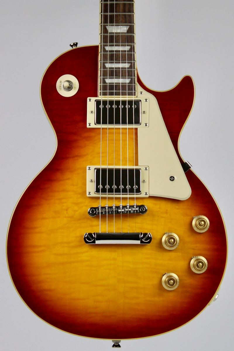 Epiphone Les Paul Standard 50s Figured - Washed Cherry Sunburst w/Gig Bag (EIGLP5WCNH)