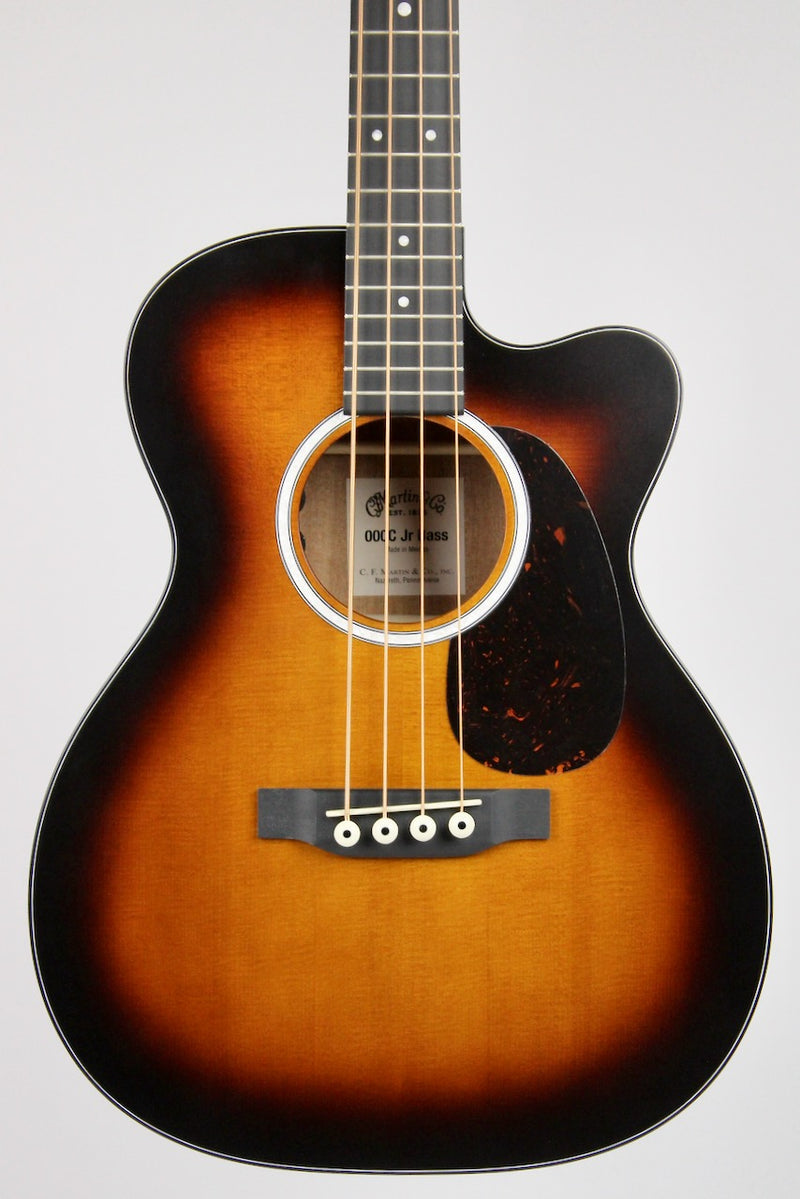 Martin 000CJR-10E Acoustic-Electric Bass - Burst w/Gig Bag (000CJR10EBASSBURST-01)