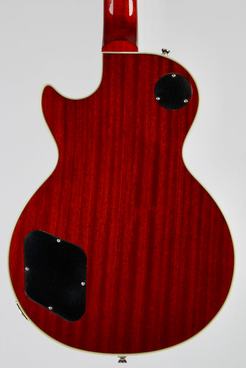Epiphone Les Paul Custom Figured - Trans Red w/Gig Bag (EILCFTRNH)