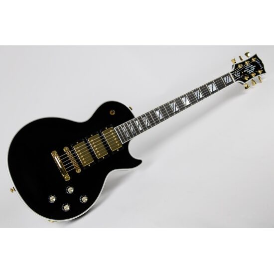 Gibson Les Paul Supreme 3-Pickup - Ebony w/OHSC (LPSU3P00EBGH)