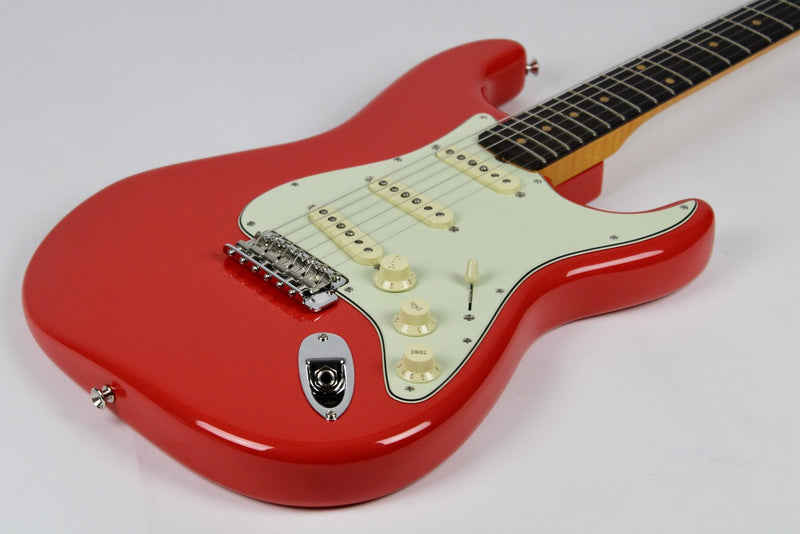 Fender Limited Edition Dealer Exclusive Slab Rosewood American Vintage II 1961 Stratocaster- Fiesta Red w/OHSC (0170250840)