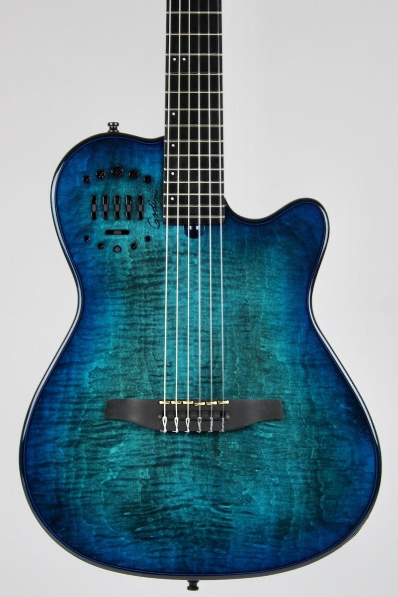 Godin Multiac Nylon Oceanburst Ltd w/Gig Bag (053391)