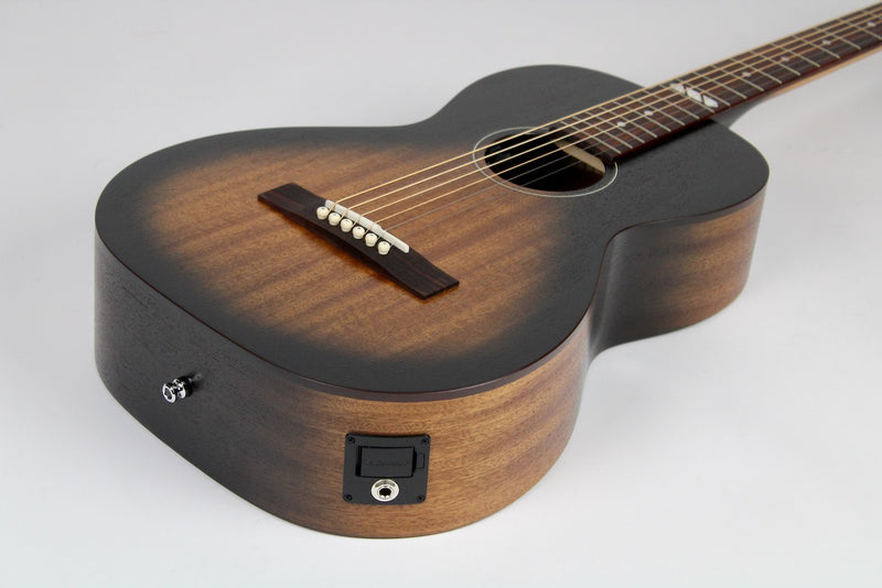 Godin Mahogany Parlor Acoustic-electric Guitar - Black Burst (052554)