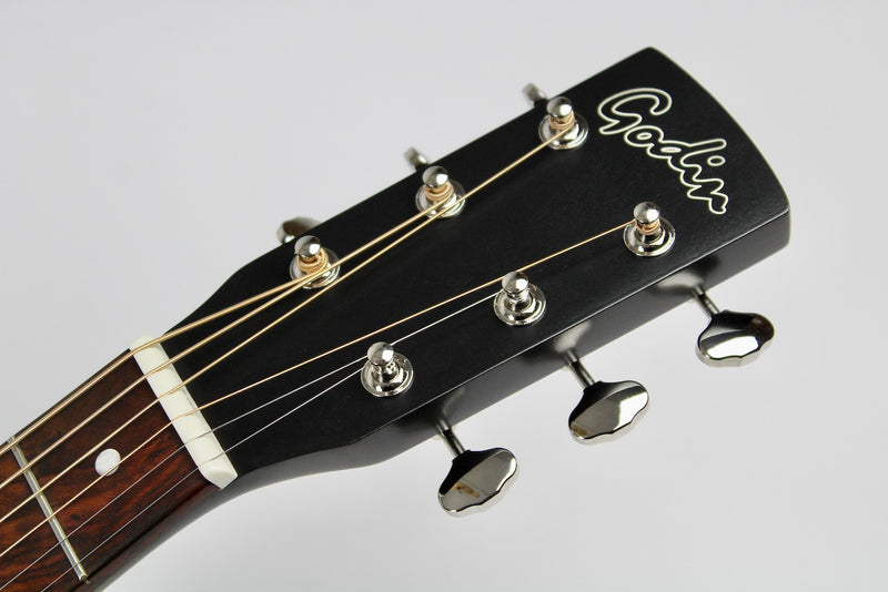 Godin Mahogany Parlor Acoustic-electric Guitar - Black Burst (052554)