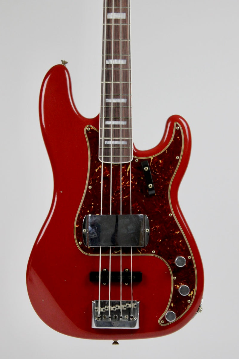 Fender Custom Shop Limited Edition P-Bass Special Journeyman Relic - Aged Dakota Red w/OHSC (9235001526)