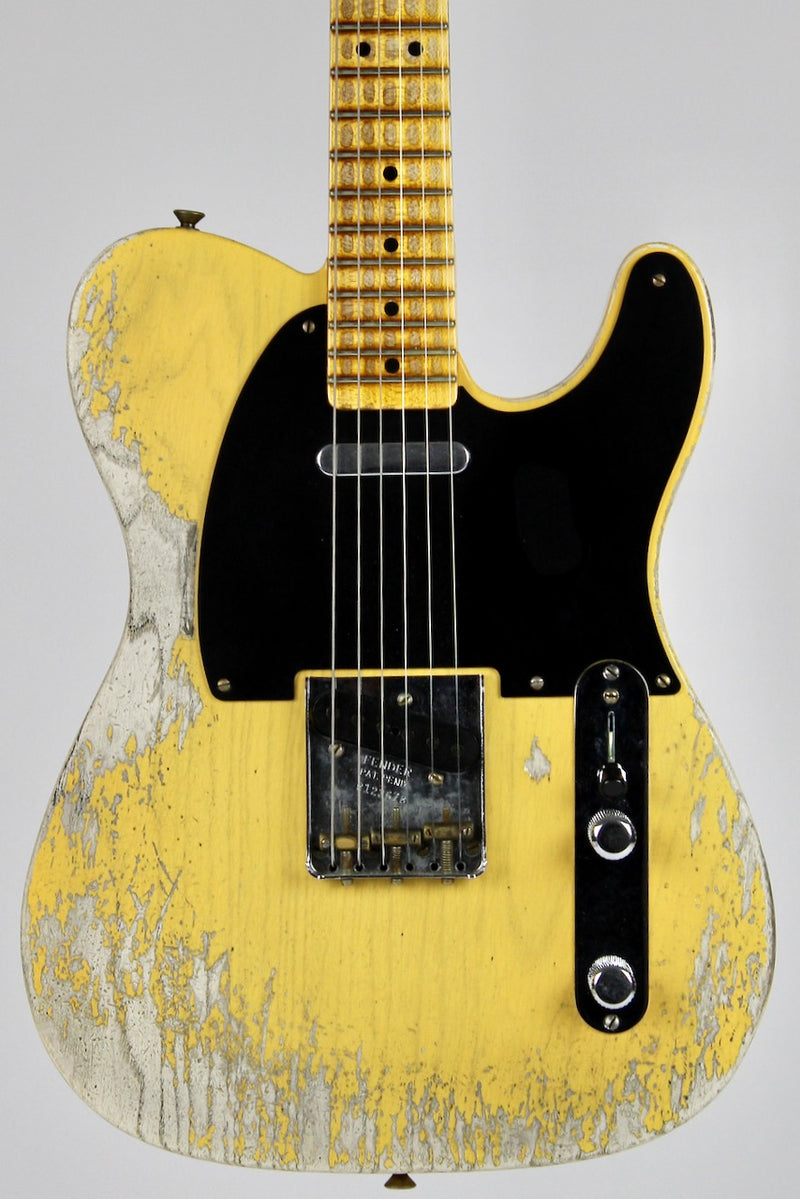 Fender Custom Shop Limited Edition '51 Telecaster Super Heavy Relic - Aged Nocaster Blonde 2022 (Usagé)