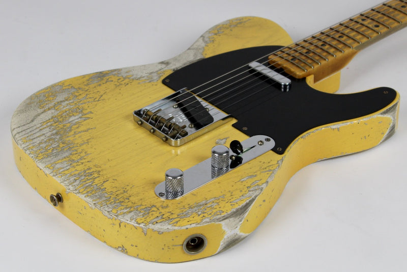Fender Custom Shop Limited Edition '51 Telecaster Super Heavy Relic - Aged Nocaster Blonde 2022 (Usagé)