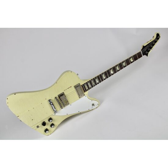 Gibson Custom Shop Johnny Winter 1964 Firebird V Polaris White Murphy Lab Aged #85 2021 w/OHSC