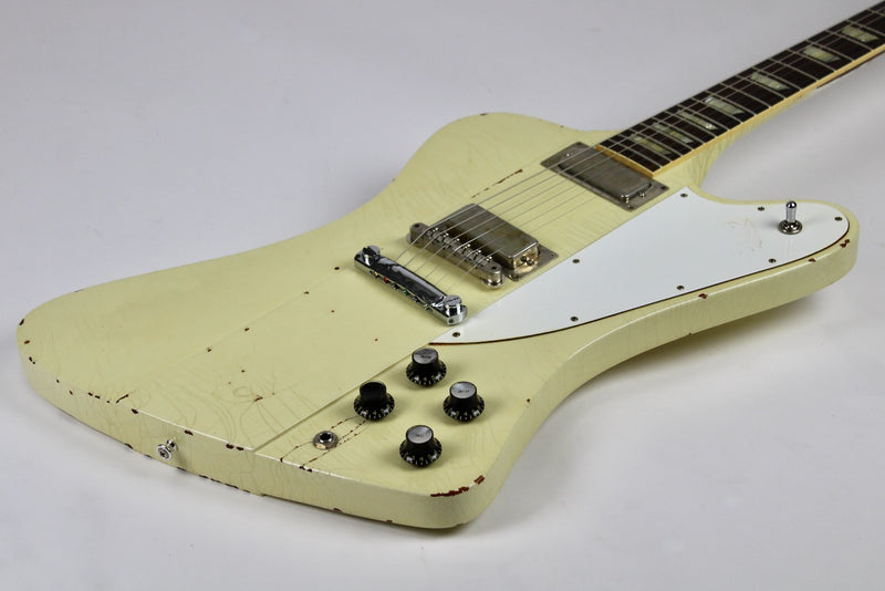 Gibson Custom Shop Johnny Winter 1964 Firebird V Polaris White Murphy Lab Aged #85 2021 w/OHSC
