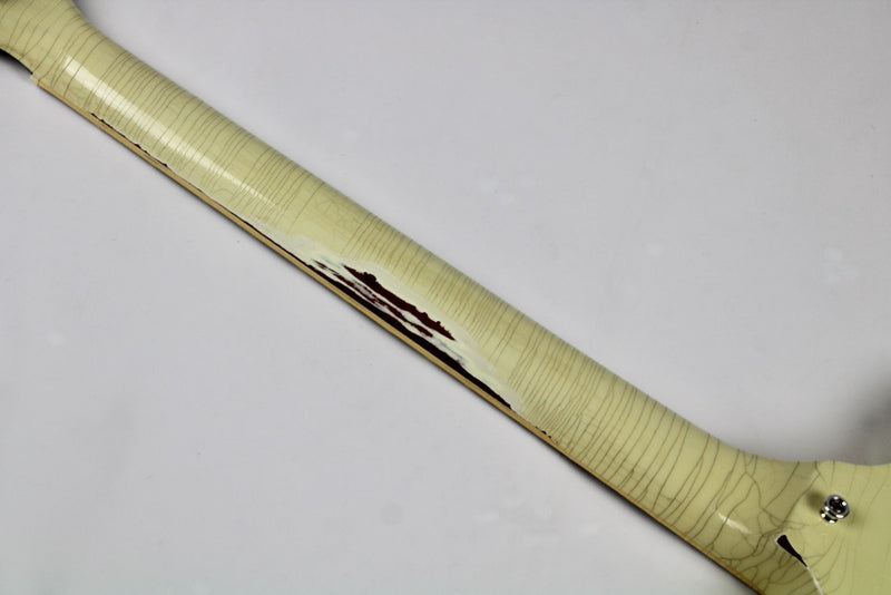 Gibson Custom Shop Johnny Winter 1964 Firebird V Polaris White Murphy Lab Aged #85 2021 w/OHSC