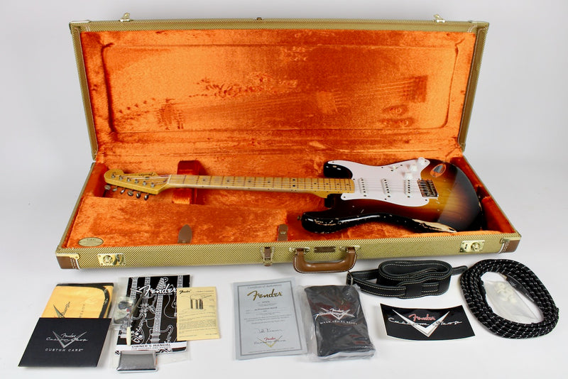 Fender Custom Shop Todd Krause Masterbuilt '54 Stratocaster Relic - Sunburst 2014 w/OHSC