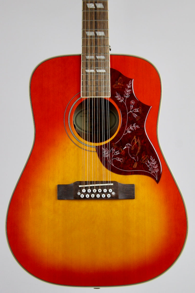 Epiphone Hummingbird Studio 12-String - Faded Cherry (EEHB12FCNH)