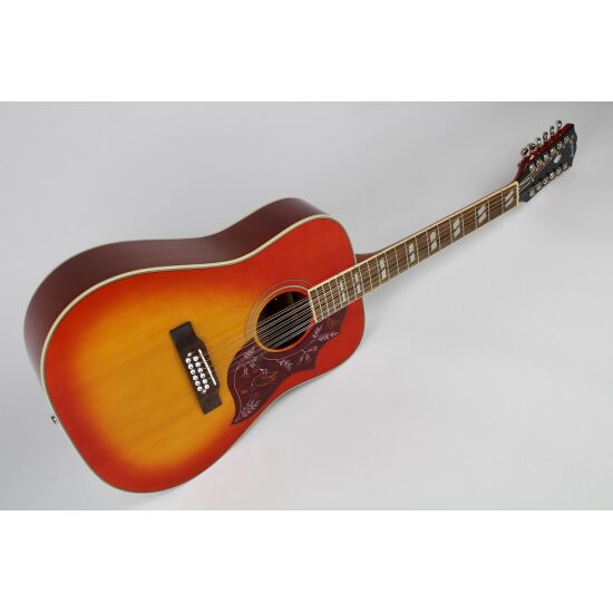 Epiphone Hummingbird Studio 12-String - Faded Cherry (EEHB12FCNH)