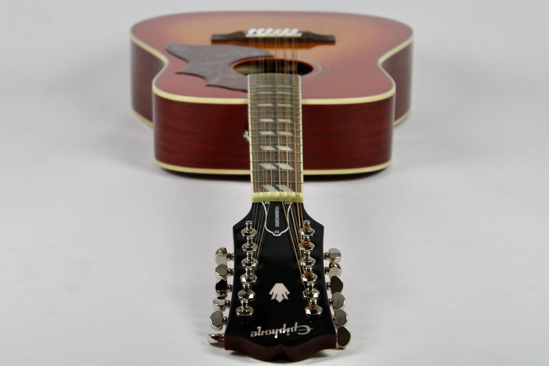 Epiphone Hummingbird Studio 12-String - Faded Cherry (EEHB12FCNH)