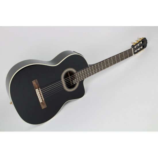 Takamine GG-Series Classical Acoustic Guitar - Black (GC6CEBLK)