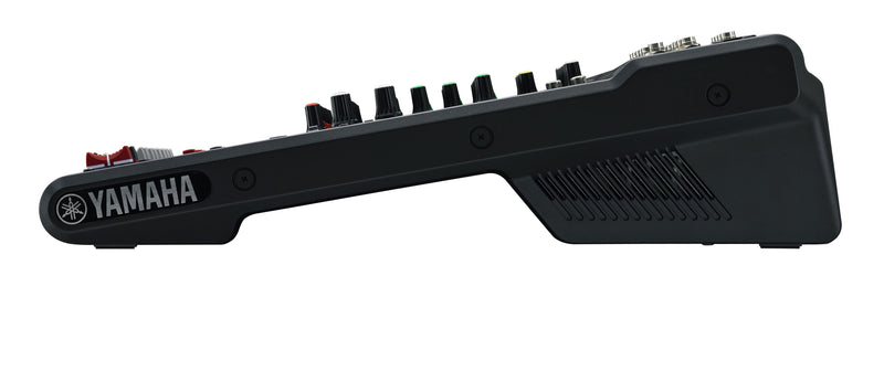 Yamaha MG12 – Console de mixage analogique 12 entrées avec préamplis D-PRE, compresseurs et EQ – Idéale studio, live et podcast
