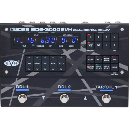 Boss SDE-3000EVH Dual Digital Delay Pedal
