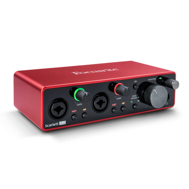 Focusrite Scarlett 2i2 (3rd Generation) 2-in, 2-out USB audio interface