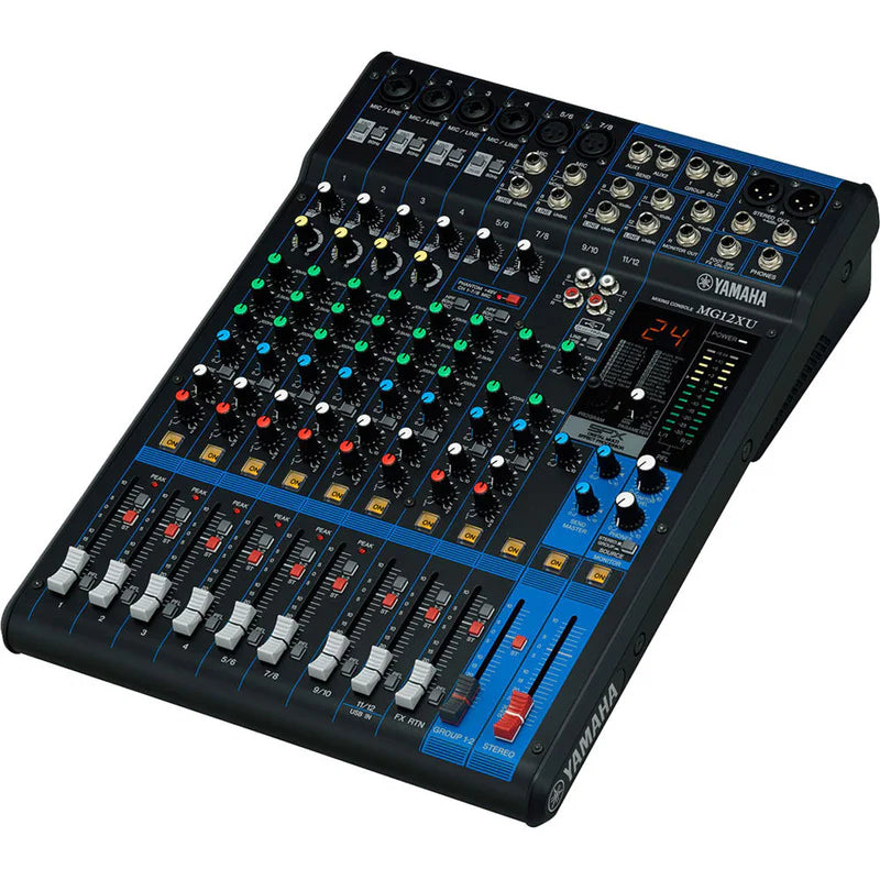 Yamaha MG12XU 12-Channel Analog Mixer with Effects & USB