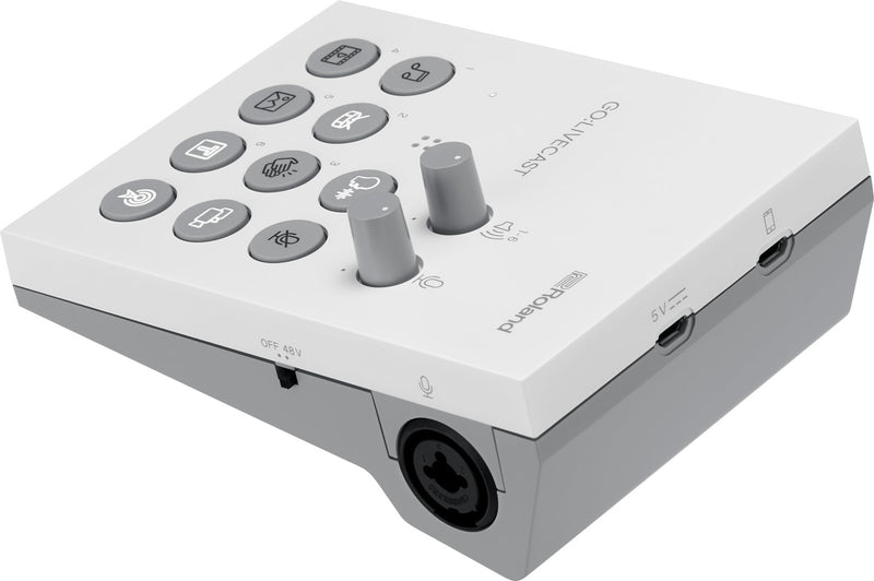 Roland GO:LIVECAST live Streaming Studio for smartphones