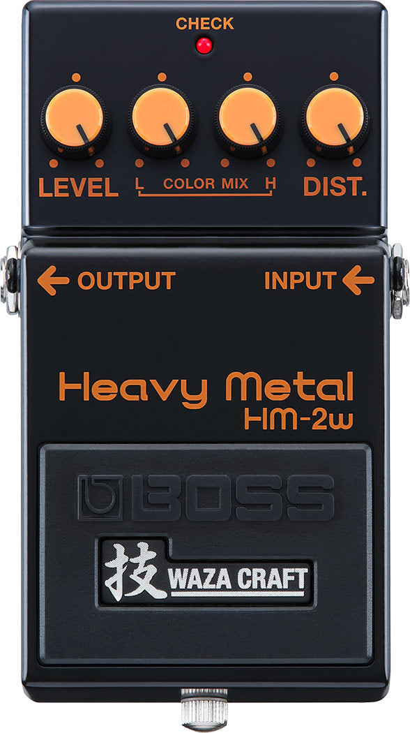 BOSS HM-2W  Pédale Heavy Metal Waza Craft