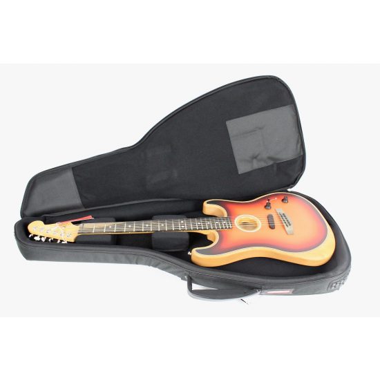 Fender American Acoustasonic Strat Ebony Fingerboard 3-Color Sunburst w/Gig Bag (0972023200)