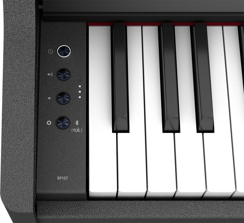 Roland RP107 – Piano numérique avec support et banc – Noir
