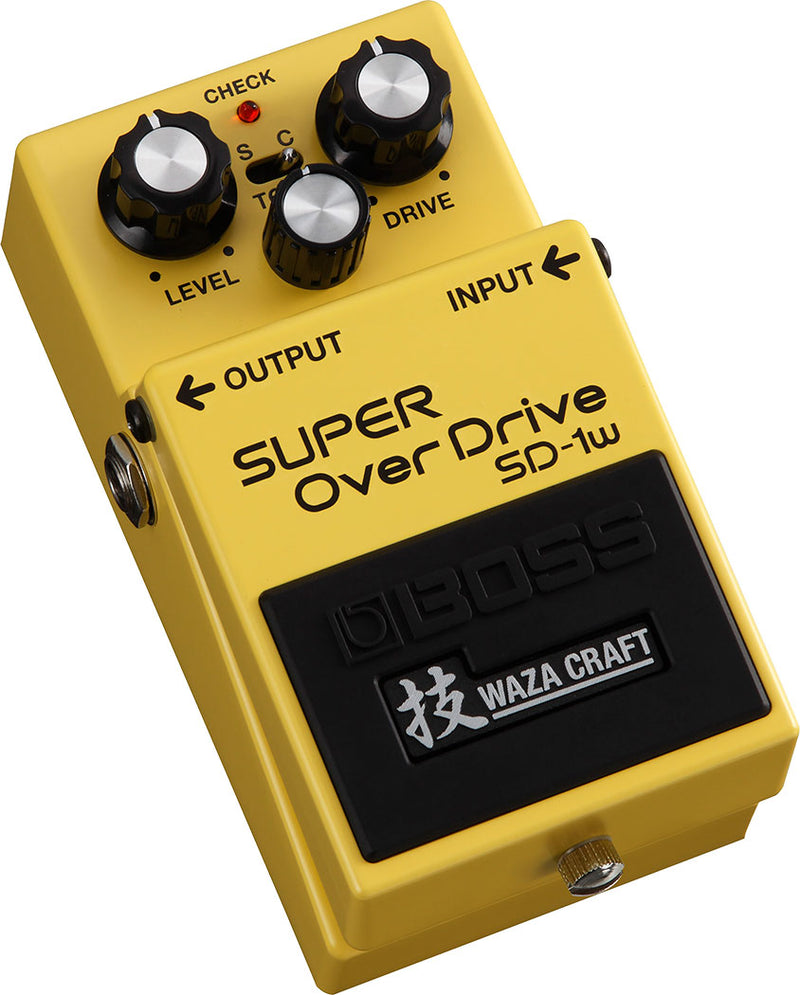 BOSS SD-1W Pédale SUPER OverDrive, édition Waza Craft