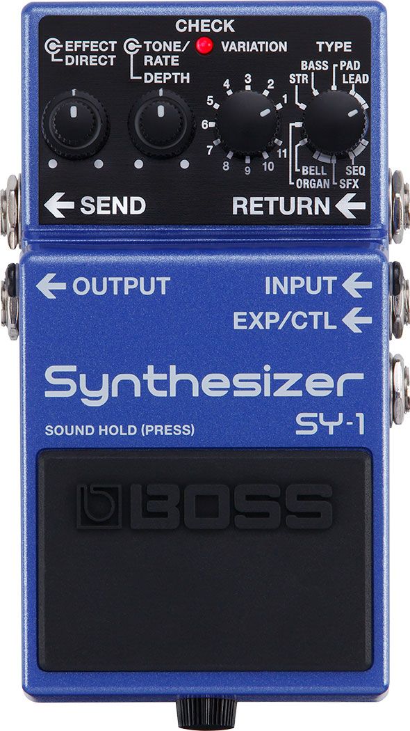 Boss SY-1 pédale synthétiseur