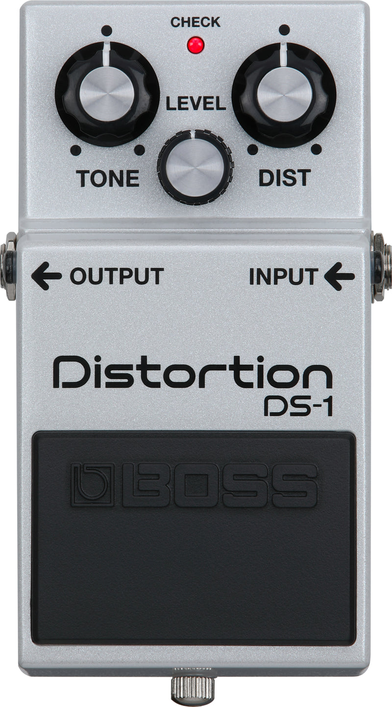 Boss DS-1-WH Limited Edition Distortion Pedal - Pearl White