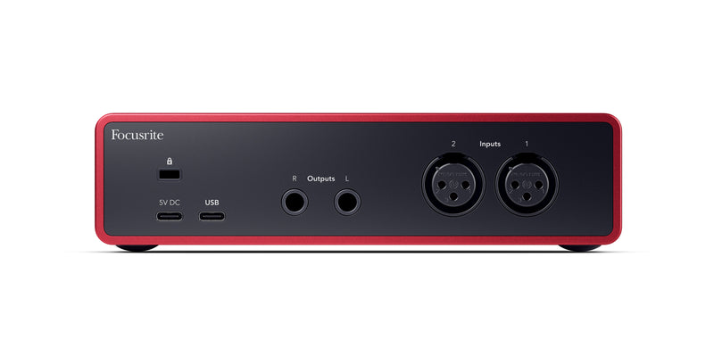 Focusrite Scarlett 2i2 (Gen4) Interface audio USB-C